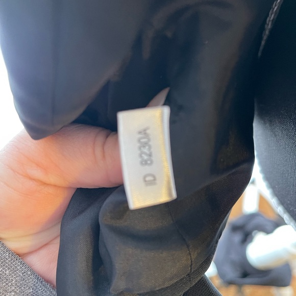 Ann Taylor size 6 black blazer with string accent belt - Picture 6 of 9